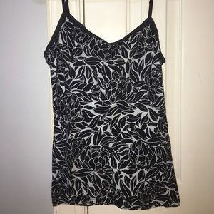 Floral Ann Taylor tank top